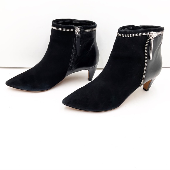 {French Connection} Kordelle Leather Ankle Boots - Picture 7 of 16
